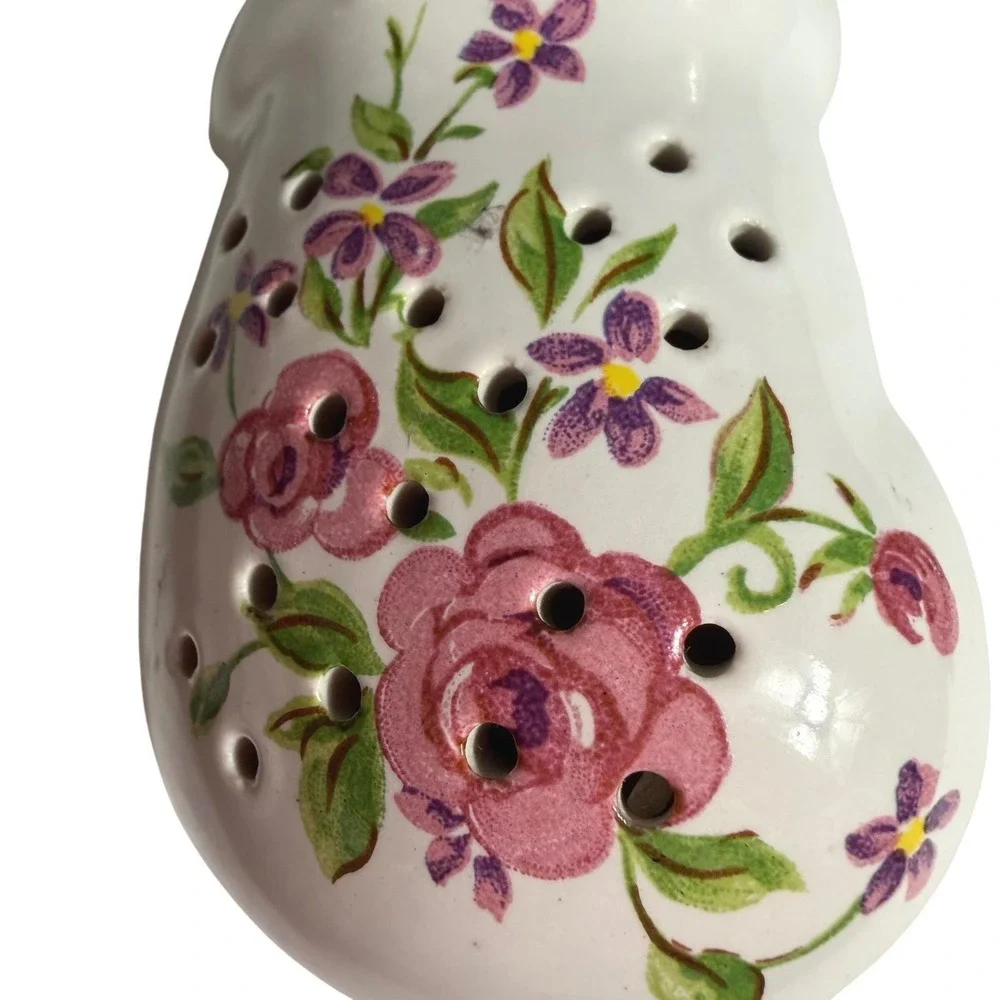 Vintage Avon Pig Salt or Pepper Shaker Hand-Decorated Ceramic‎ 1978 Brazil